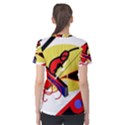 Abstract art Women s Cotton Tee View2