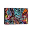 Brilliant Abstract in Blue, Orange, Purple, and Lime-Green  Mini Canvas 6  x 4  View1