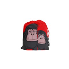 Gorillas Drawstring Pouches (xs) 