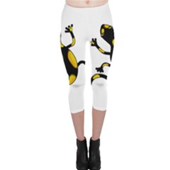 Lizard Capri Leggings  by Valentinaart