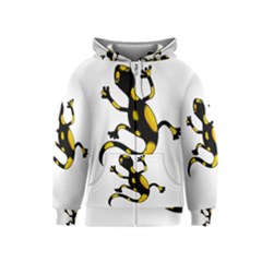 Lizard Kids  Zipper Hoodie by Valentinaart