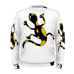 Lizard Men s Sweatshirt by Valentinaart