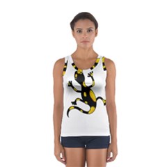 Lizard Women s Sport Tank Top  by Valentinaart