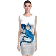 Blue Lizard Classic Sleeveless Midi Dress by Valentinaart