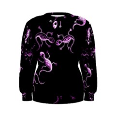 Purple Lizards Women s Sweatshirt by Valentinaart