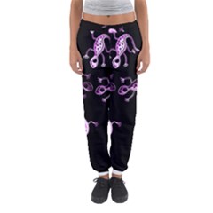 Purple Lizards Women s Jogger Sweatpants by Valentinaart