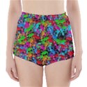 Lizard pattern High-Waisted Bikini Bottoms View1