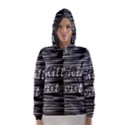 Black an white  Chill out  Hooded Wind Breaker (Women) View1