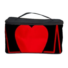 Hart Bit Cosmetic Storage Case by Valentinaart