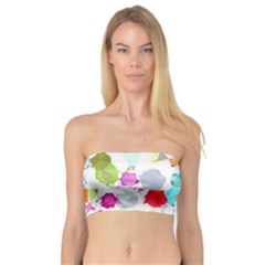 Colorful Diamonds Dream Bandeau Top by DanaeStudio