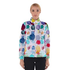 Colorful Diamonds Dream Winter Jacket by DanaeStudio