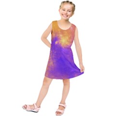 Colorful Universe Kids  Tunic Dress by designworld65