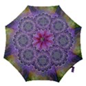 Flower Of Life Indian Ornaments Mandala Universe Hook Handle Umbrellas (Medium) View1