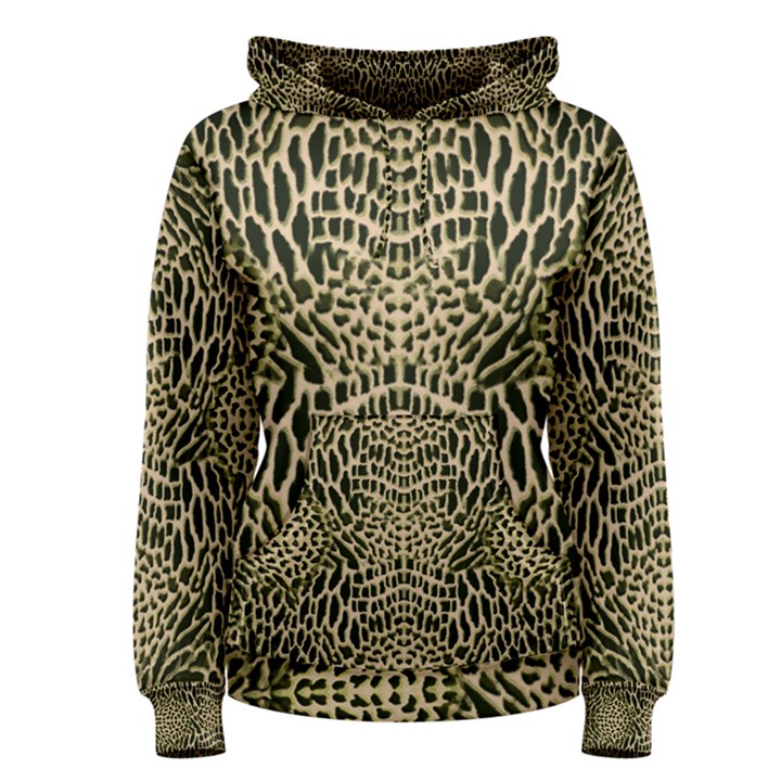 BROWN REPTILE Women s Pullover Hoodie