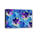 Purple Flowers Mini Canvas 6  x 4  View1