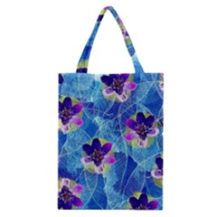 Purple Flowers Classic Tote Bag