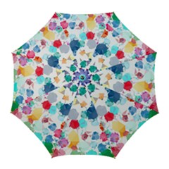 Colorful Diamonds Dream Golf Umbrellas