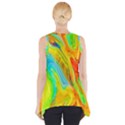 Happy Multicolor Painting Side Drop Tank Tunic View2