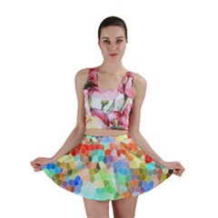 Colorful Mosaic  Mini Skirt by designworld65