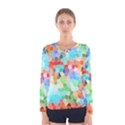 Colorful Mosaic  Women s Long Sleeve Tee View1