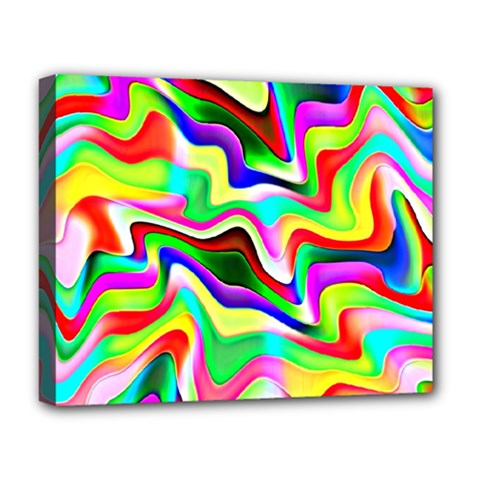 Irritation Colorful Dream Deluxe Canvas 20  X 16   by designworld65