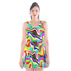 Irritation Colorful Dream Scoop Neck Skater Dress