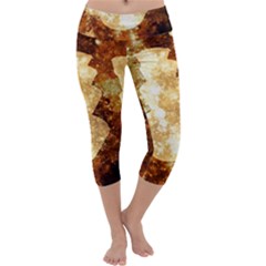 Sparkling Lights Capri Yoga Leggings