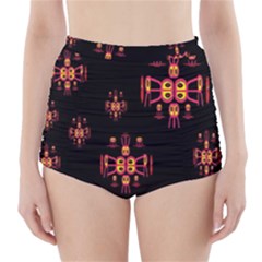 Alphabet Shirtjhjervbretili High-waisted Bikini Bottoms