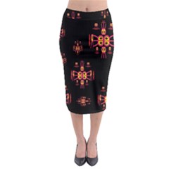 Alphabet Shirtjhjervbretili Midi Pencil Skirt