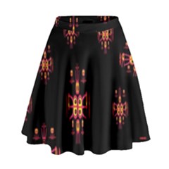 Alphabet Shirtjhjervbretilihhj High Waist Skirt