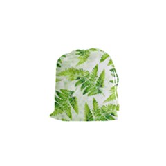 Fern Leaves Drawstring Pouches (xs) 