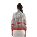 Magic Forest In Red And White Wind Breaker (Women) View2