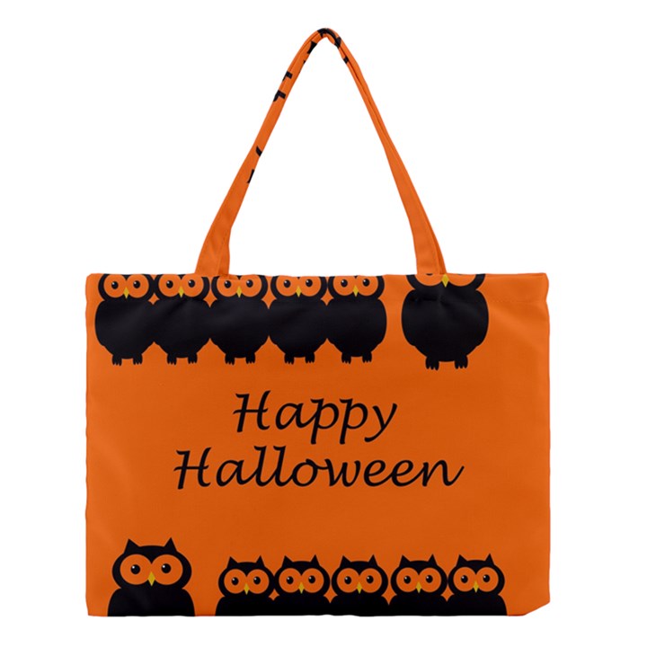 Happy Halloween - owls Medium Tote Bag