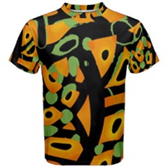 Abstract Animal Print Men s Cotton Tee by Valentinaart