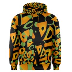 Abstract Animal Print Men s Pullover Hoodie by Valentinaart