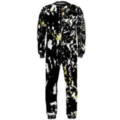 Little Bit Of Yellow Onepiece Jumpsuit (men)  by Valentinaart