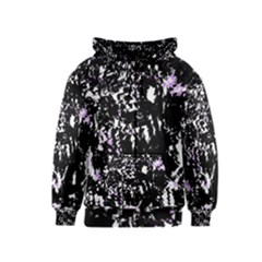 Little Bit Of Purple Kids  Zipper Hoodie by Valentinaart