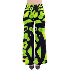 Green Neon Abstraction Pants