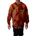 Nautilus Shell Abstract Fractal Hooded Wind Breaker (Kids) View1