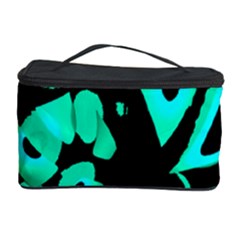 Cyan Design Cosmetic Storage Case by Valentinaart