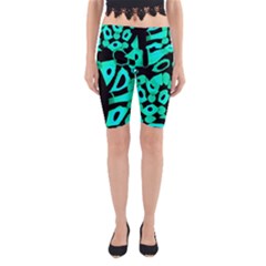 Cyan Design Yoga Cropped Leggings