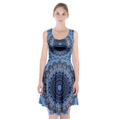 Feel Blue Mandala Racerback Midi Dress