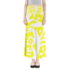 Yellow Sunny Design Maxi Skirts