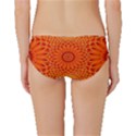 Lotus Fractal Flower Orange Yellow Classic Bikini Bottoms View2