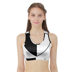 Yinyangheart Sports Bra With Border by Gamerchic