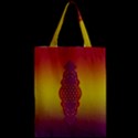 Flower Of Life Vintage Gold Ornaments Red Purple Olive Zipper Classic Tote Bag View2