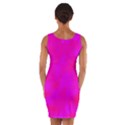 Simple pink Wrap Front Bodycon Dress View2