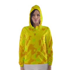 Simple Yellow Hooded Wind Breaker (women) by Valentinaart