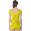 Simple yellow Boyleg Leotard  View2