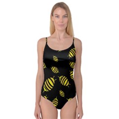 Decorative Bees Camisole Leotard 